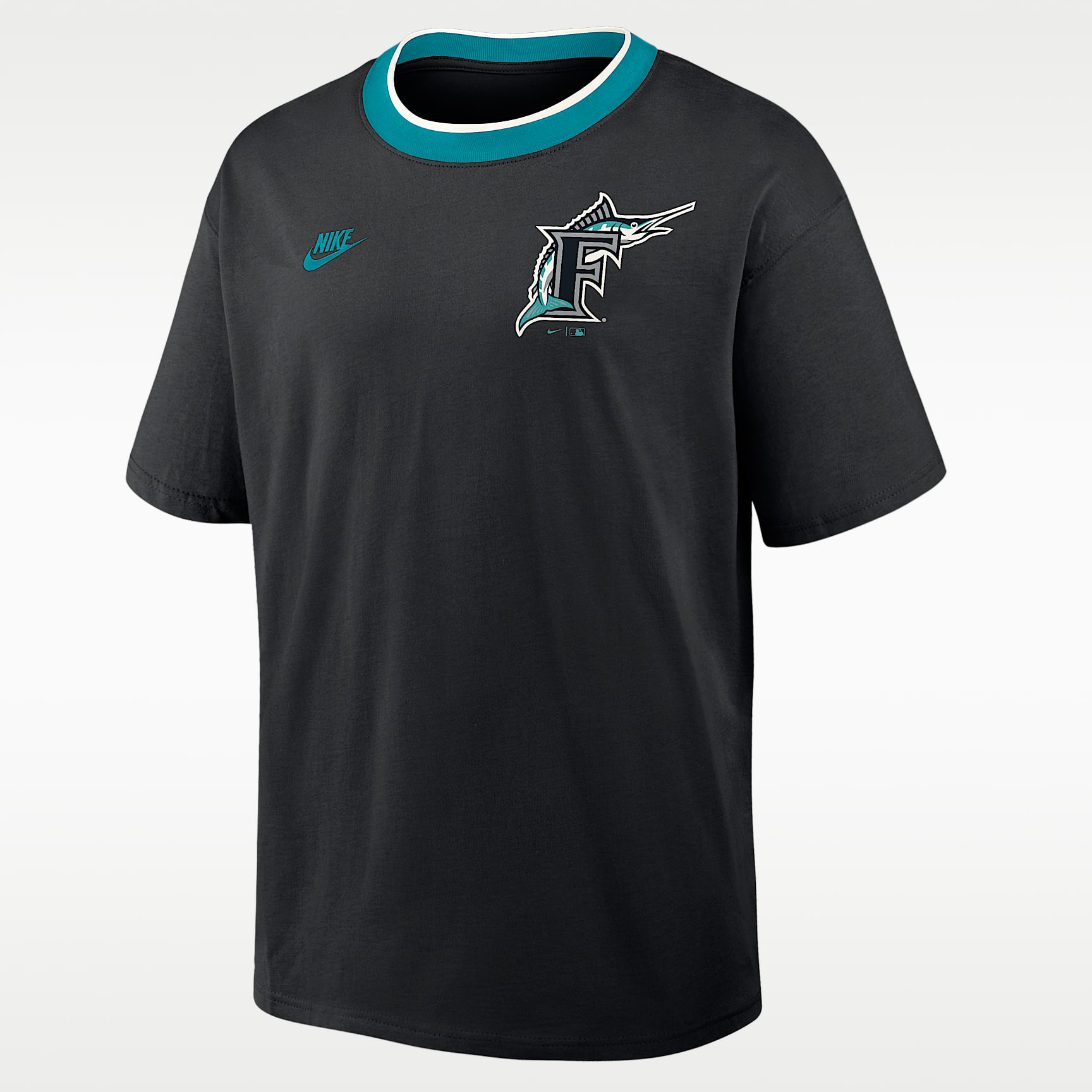 Florida Marlins Cooperstown Ringer Men's Nike MLB T-Shirt. Nike.com